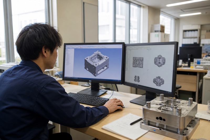 Desain Mesin/Mekanisme/Cetakan (Mold)